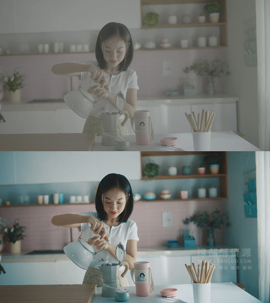 四个系列电影质感美颜淡调风格视频图片调色预设包 Colorwheelstore – Combo – LUT Collection Pack