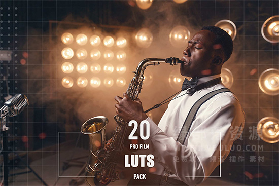 20款专业电影色调图片视频调色预设 Eldamar Studio – 20 Pro Film LUTs Pack