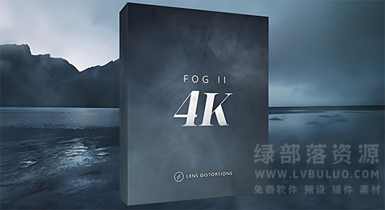 4K视频素材-34组高质量雾气沙尘暴天气雾霾烟雾等特效合成动画 Lens Distortions – Fog II