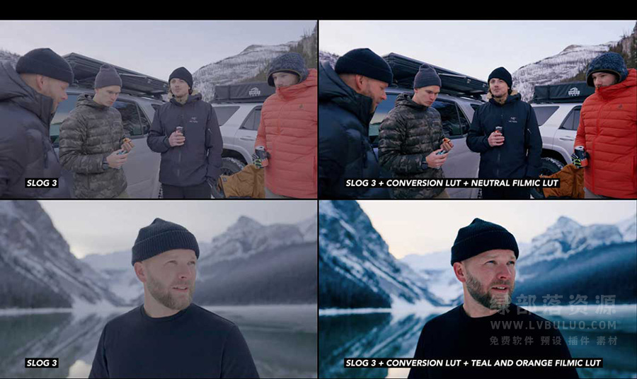 索尼相机风格化色彩校正视频电影质感调色预设 Matti Haapoja – CineLUTs for Sony