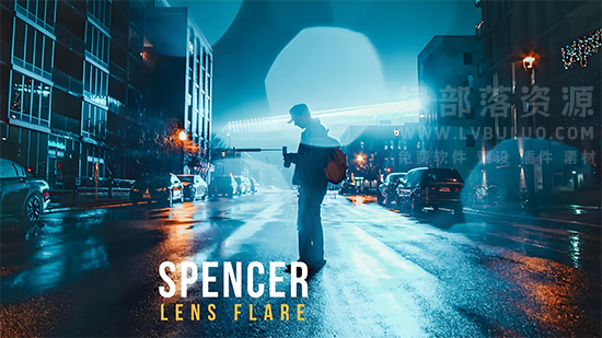 4K视频素材-343个电影镜头光晕朦胧雾蒙蒙效果动画 SPENCER Cinematic Lens Flares