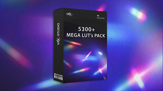 5300个好莱坞电影自然城市旅行婚礼美食等摄影调色预设合集 VFX Studio – Mega 5300+ LUT pack