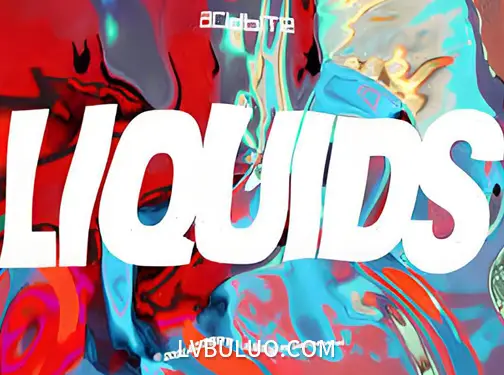 4K视频素材-14个液体纹理抽象流体背景效果动画 Acidbite LIQUIDS