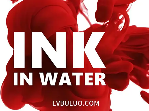 4K视频素材-20个彩色黑色水墨慢速溶解特效 Ink In Water