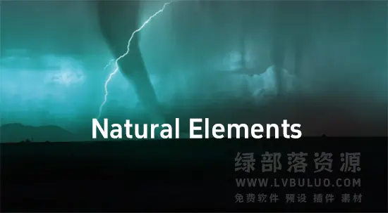 200多个电闪雷鸣乌云密布闪电暴雨沙尘暴地面破碎陨石特效视频 Natural Elements