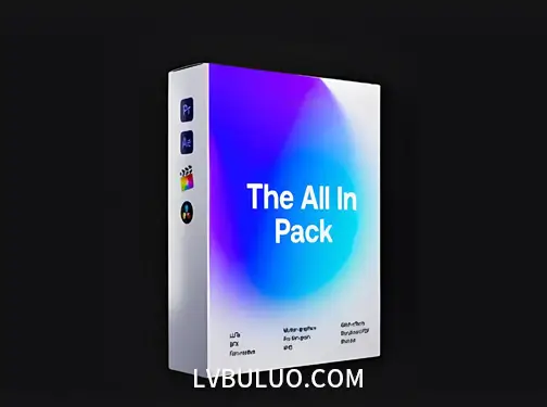 素材合集-电影胶片颗粒噪点遮罩+VHS故障+LUTS调色预设+音效 The All In Pack