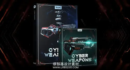 音效素材 4608种科幻武器音效能量脉冲开枪射击战斗音效 BOOM Library – Cyber Weapons