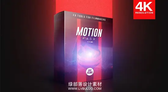 4K视频素材 190个镜头动感特效视觉图形闪烁叠加动画 BigFilms – The Motion Pack