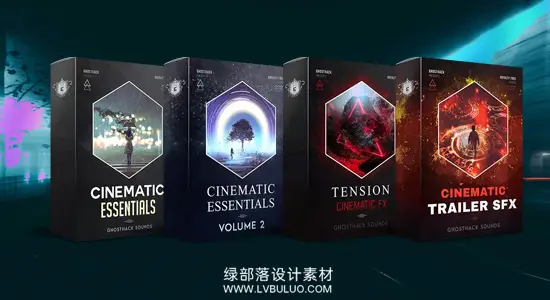 音效素材 1624个电影预告片音效震撼紧张大气转场打击鼓弦乐低音合集 Cinematic Sounds for Filmmakers and Music Producers
