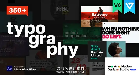 AE模板 350种字幕条动画媒体广告宣传标题设计 Essential Titles and Lower Thirds v6.1