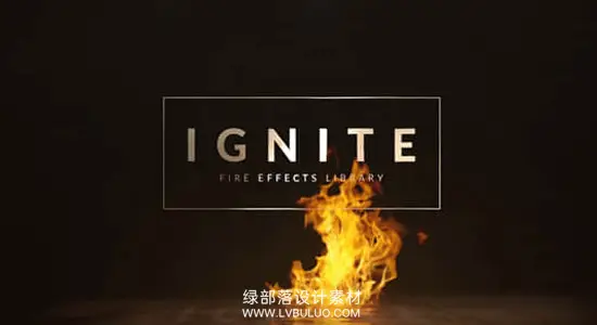 4K视频素材 554个火焰喷发特效水面地面燃烧合成素材