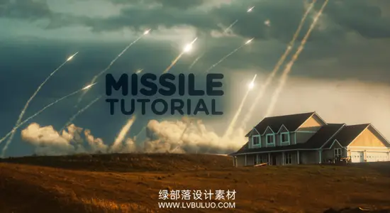 4K视频素材 36个导弹攻击特效炮弹发射爆炸视觉动画 Production Crate – Missiles