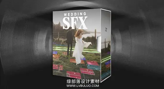 音效素材 116个爱情婚礼音效香槟派对祝福欢呼电影氛围环境 Runaway Vows -The Wedding SFX Pack