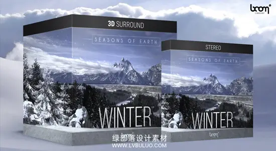 音效素材 105个冬季自然音效地球四季寒风飘雪电影游戏纪录片背景 Seasons of Earth – Winter