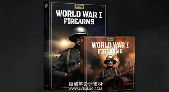 音效素材 4594种一战枪械音效步枪手枪射击上膛装弹开枪无损音效 World War I Firearms