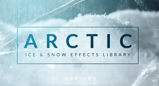 4K视频素材 79个冬天下雪冰封特效结冰合成素材