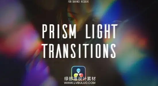 达芬奇模板 30种梦幻棱镜镜头漏光效果转场预设包 30 Prism Light Transitions
