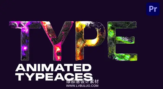 PR模板 创意3D字母数字流动粒子视觉效果动画 Animated Particle Typefaces