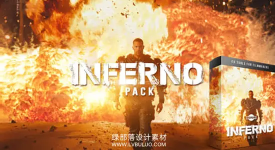 4K视频素材 146个电影爆炸特效火焰汽车燃烧合成动画 BigFilms – Inferno Blockbuster Pack