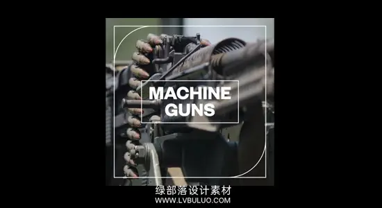 音效素材 944个真实战场音效机枪射击电影纪录片场景无损合集 Blastwave FX – Machine Guns