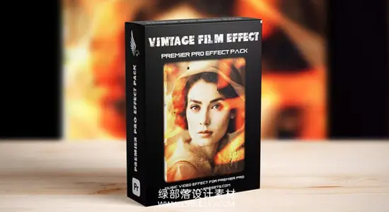 PR模板 复古老式胶片颗粒闪烁电影质感色彩特效 Film Roll Old Vintage Film Effect for Premiere Pro