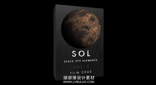 图片+视频素材 100个宇宙太空特效星球科幻电影游戏创作照片视频元素 FilmCrux – SOL – Space VFX Elements Vol.3