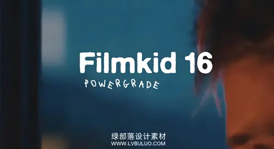达芬奇预设 经典复古16MM胶片色彩PowerGrade+LUT模拟增强包 Filmkid 16 PowerGrade & LUT