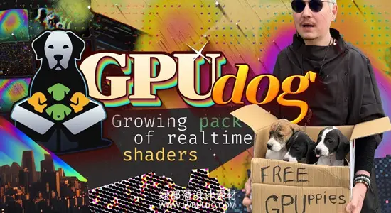 AE插件 故障艺术风格化视觉特效 GPUDog Win