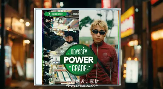 达芬奇预设 7款高级电影风格化PowerGrade调色节点包 Gakuyen – Odyssey Powergrade
