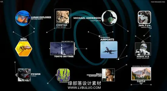 AE/PR模板 12款简洁图文标注时尚信息指示展示动画 Modern Callouts Toolkit – Image & Text
