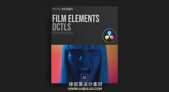 达芬奇脚本 真实胶片色彩模拟全流程调色节点预设包 MonoNodes – Film Elements v2.0 DCTLS