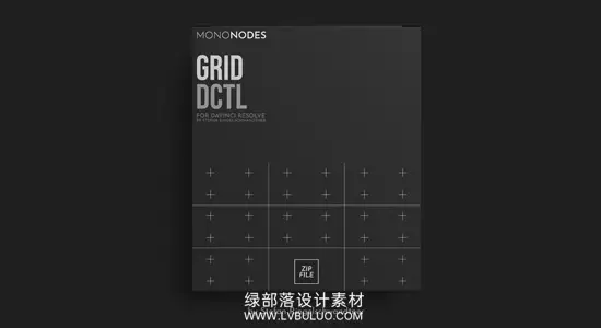 达芬奇脚本 电影取景参考可视化网格构图辅助DCTL节点包 MonoNodes – Grid DCTL v1.0