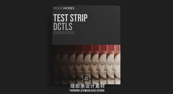 达芬奇脚本 调色效果预览对比测试条DCTL节点预设包 MonoNodes – Test Strip DCTLs v3.0