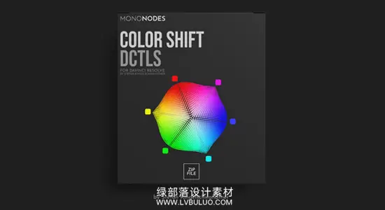 达芬奇脚本 高级电影感色彩偏移DCTL调色节点预设工具 Mononodes – Color Shift DCTLS v3