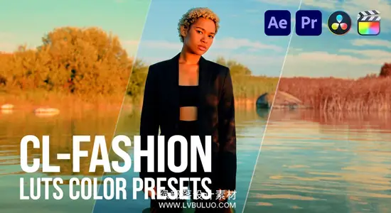 调色预设 60款经典时尚流行MV电影视频摄影LUT包 Pixflow – CL-Fashion LUTs