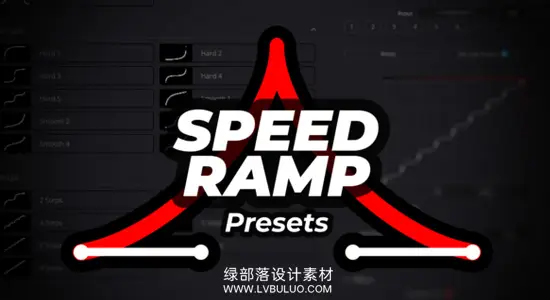 达芬奇预设 31种RGB分割抖动发光摄像机变速转场特效包 Speed Ramp Presets
