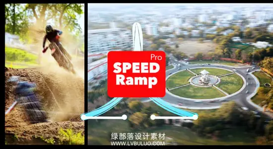 达芬奇预设 视频运动镜头快慢变速加速效果工具包 Speed Ramp Pro v2