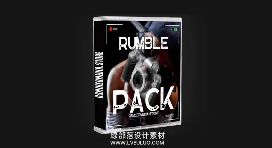 达芬奇预设 12种真实摄像机抖动视频预设包 The Rumble Pack Camera Shake