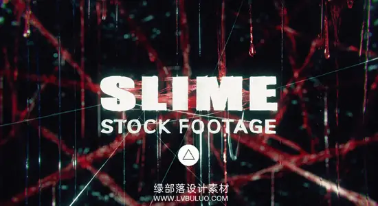 4K视频素材 78个科幻恐怖粘液特效史莱姆唾沫分泌物合成动画 Triune Digital – Slime Stock Assets