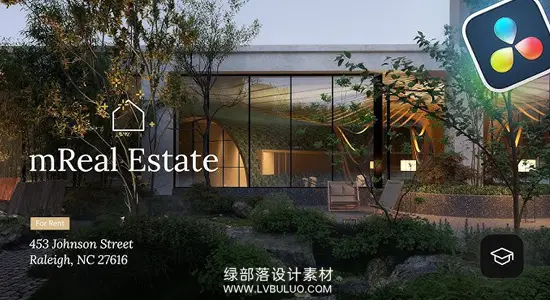 达芬奇预设 116个房地产项目标价平面尺寸标注信息展示动画包 motionVFX – mReal Estate