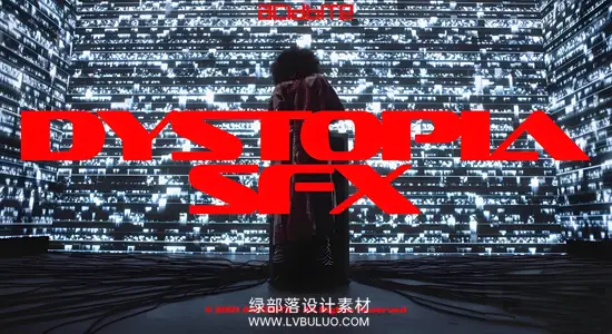 音效素材 202个黑暗科幻恐怖反乌托邦VHS毛刺故障 Acidbite – Dystopia SFX