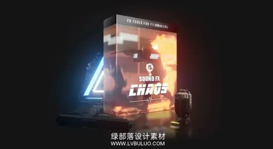 音效素材 740个科幻魔法武器打斗爆炸冲击动作电影音效包 BigFilms – CHAOS – Sound FX