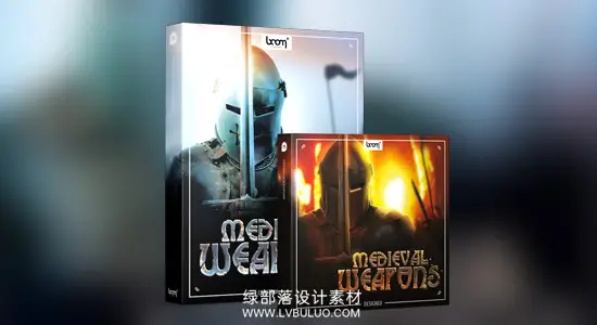 音效素材 5064种中世纪冷兵器武器刀剑打斗脚步盔甲战斗音效 Boom Library – Medieval Weapons