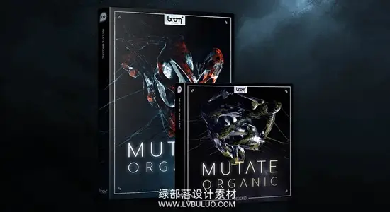 音效素材 4570种外星有机变异科幻生物变异扭曲拉扯生长无损音效 Boom Library – Mutate Organic