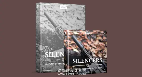 音效素材 7322种战争各类枪械音效手枪步枪冲锋枪消音器无损音质 Boom Library – Silencers