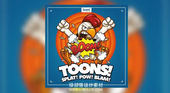 音效素材 3306种卡通动画片角色欢快搞笑滑稽拟声音效 Boom Library – Toons