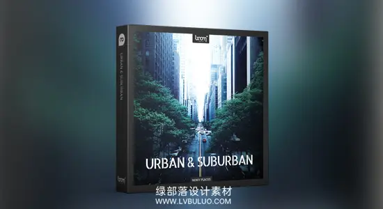 音效素材 140个城市郊区环境交通嘈杂行车声人声无损音效 Boom Library – Urban & Suburban