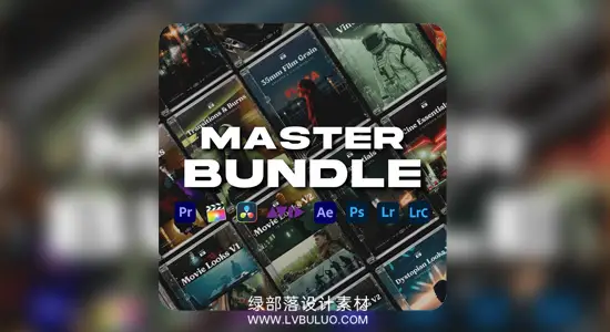 700+复古电影叠加特效+转场音效+LUT调色预设合集 Cinegrams – Master Bundle