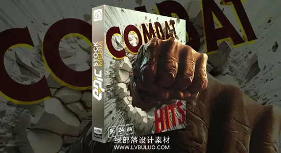 音效素材 335个近身格斗打击拳打脚踢血液飞溅骨裂嘶叫音效 Combat Hits – Hand To Hand Fighting SFX