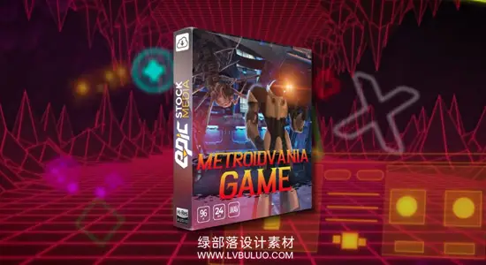 音效素材 580种银河恶魔城风格魔法探险动作游戏音效 Epic Stock Medi – Metroidvania Game SFX